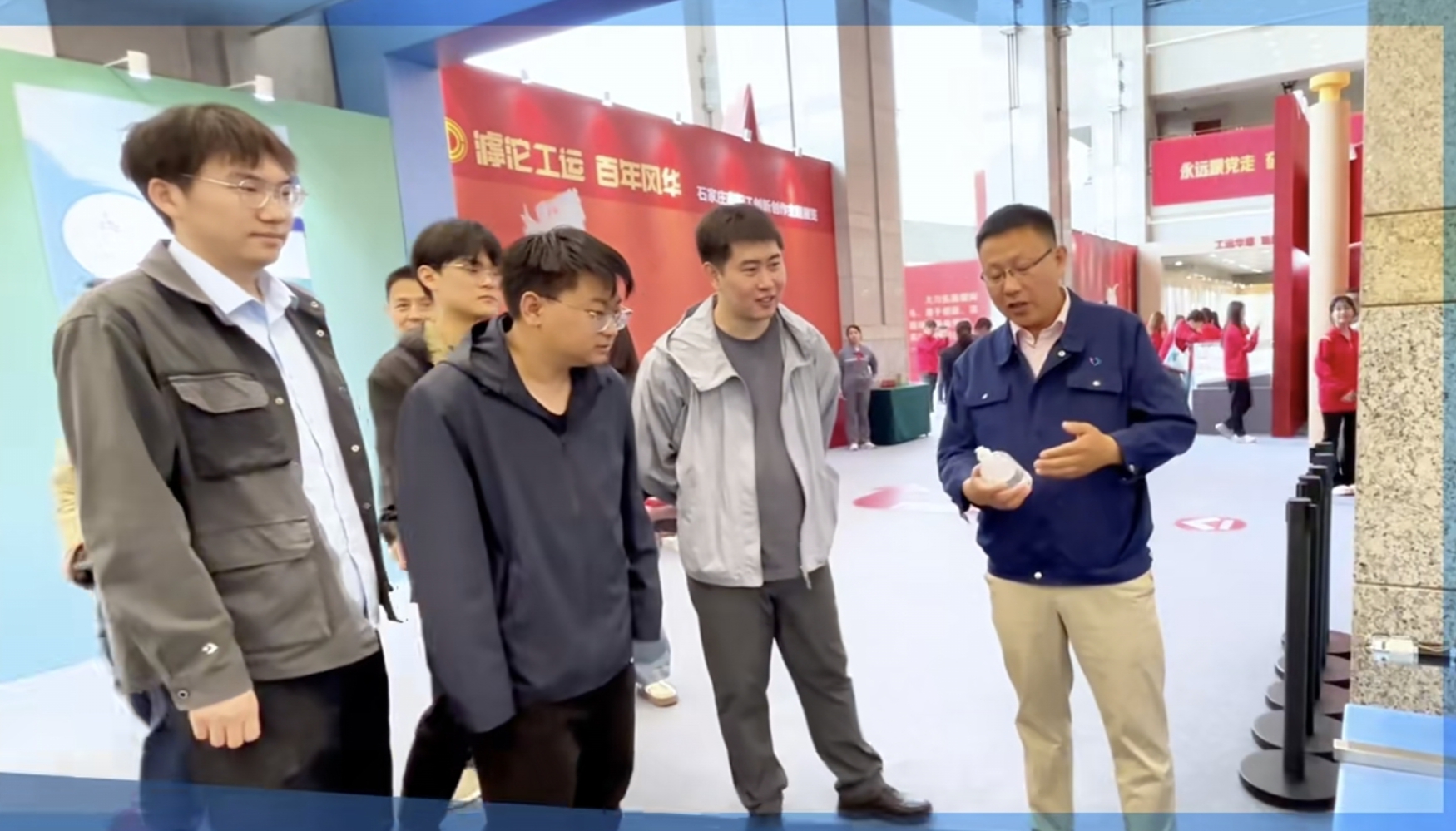 庆祝全总成立百年——石家庄四药职工创新成果亮相市总主题展