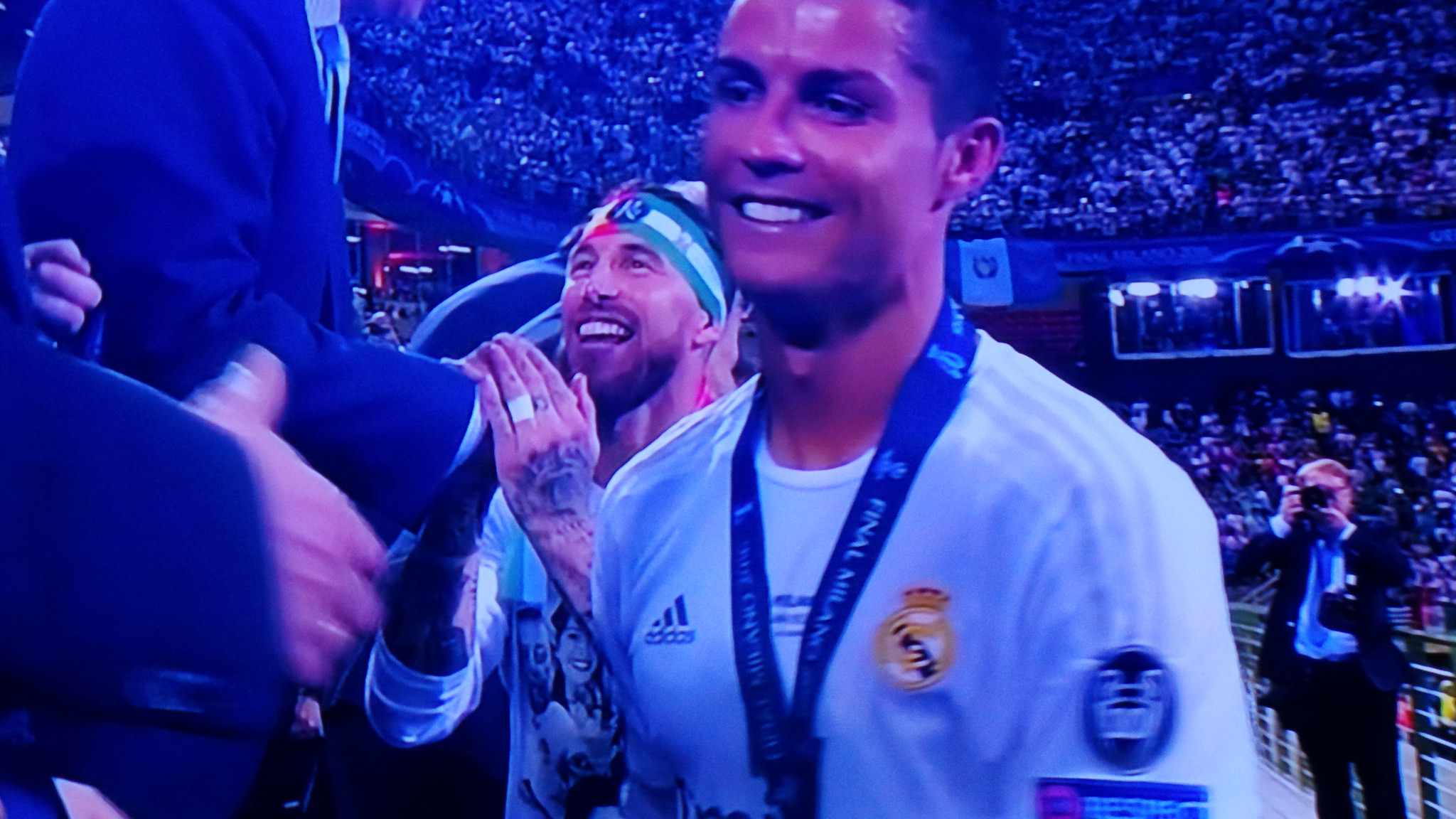 Cristiano Ronaldo donated his UEFA Cup win-bonus of €600,000 to charity.
