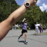 Man runs 218 miles to support grandmother recovering from COVID-19